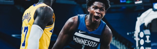  爱德华兹30+10，森林狼送湖人两连败  